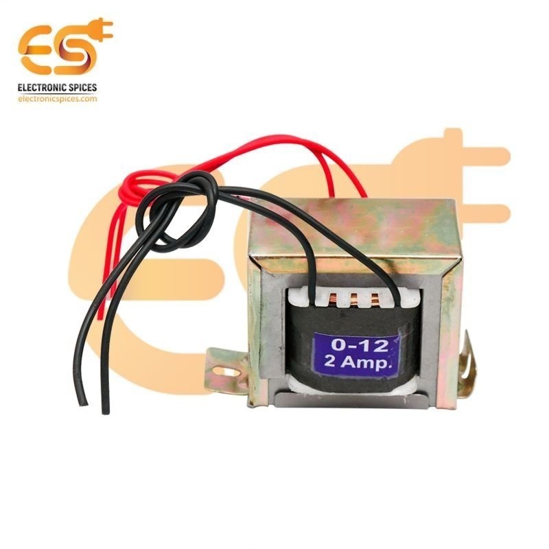 0-12 12V 2Amp single phase step down transformer