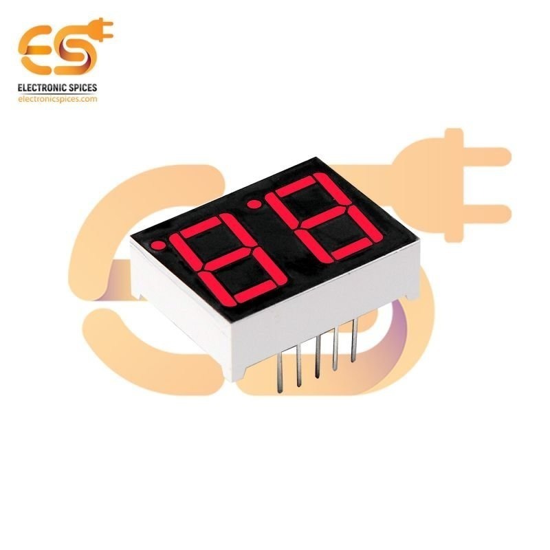 0.56 inch 2 digit RED display color 7 segment LED display COMMON ANODEs