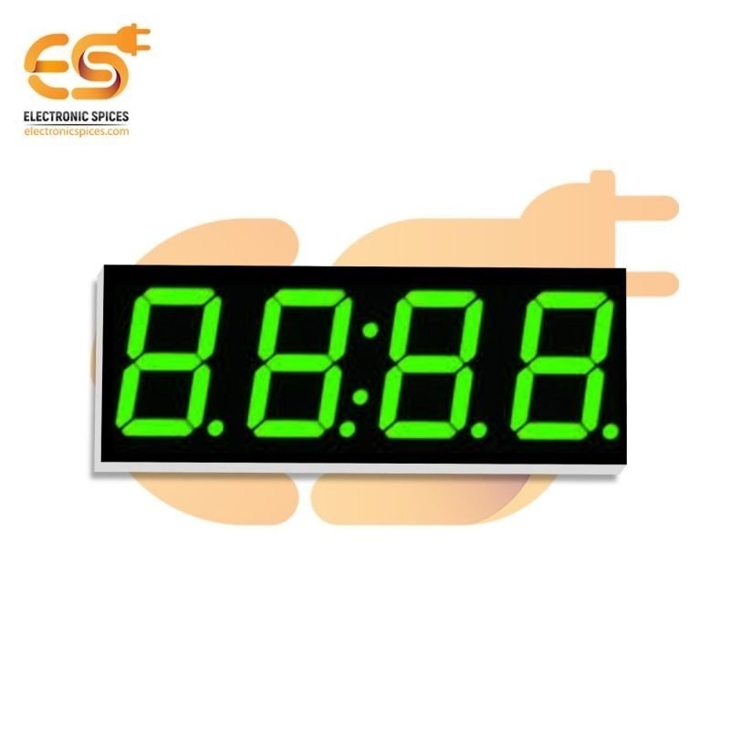 0.56 inch 4 digit green display color 7 segment LED display COMMON ANODEs