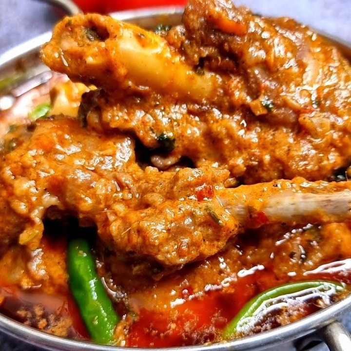 Kadai Mutton (Half)