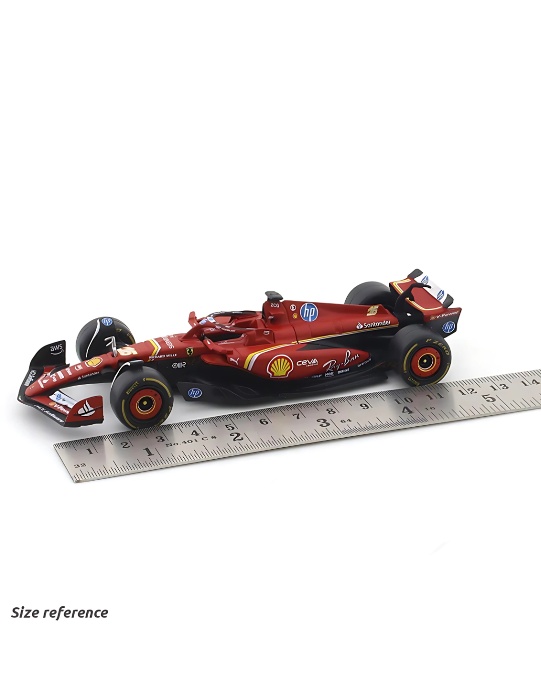 Modèle Réduit Burago 1/24 Ferrari 126 C4 Turbo - N°6111, Métal, Avec Boîte, Occasion