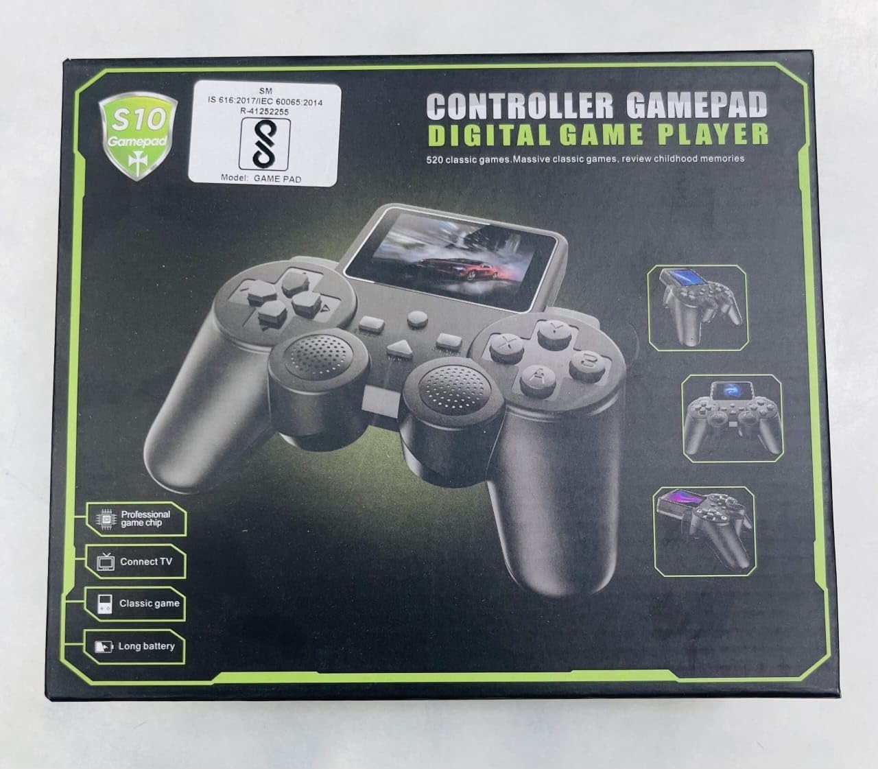 Video Games For Kids 500 in 1 Controller Gamepad Video Game, Retro Gaming Console, Gameboy , Digital Game Player, Pocket Gamer, Handheld Gaming Console, Mario