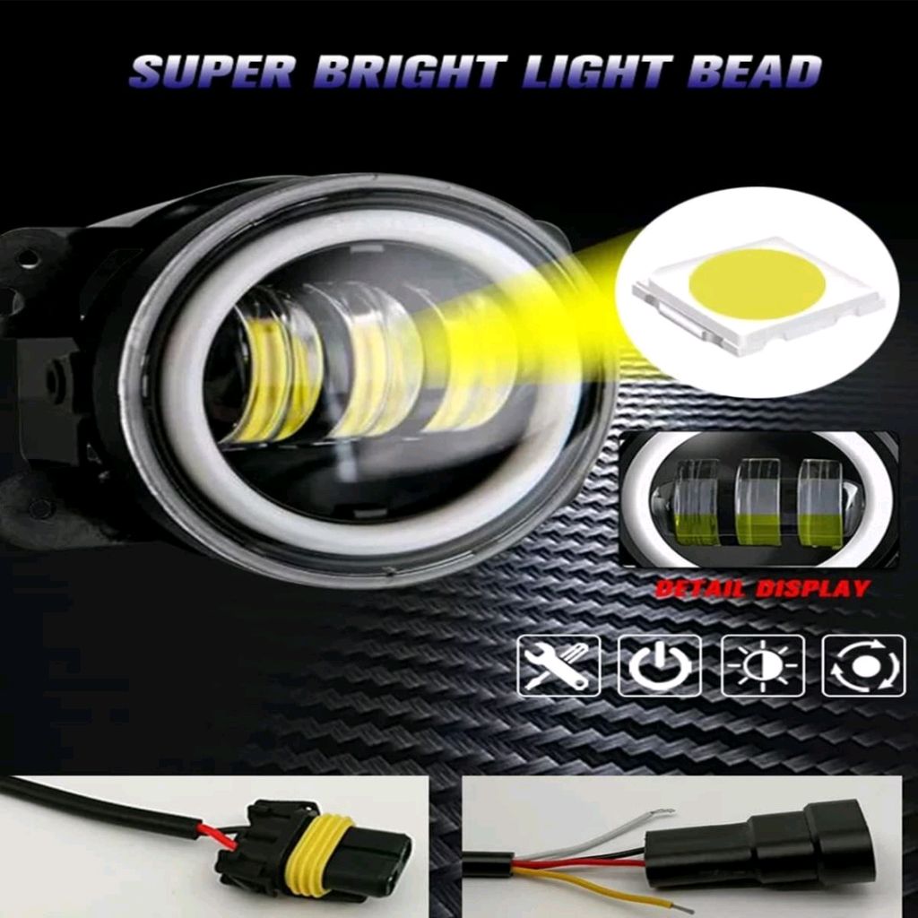 3 Inch Fog Lamp With DRL