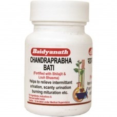 Baidyanath Chandraprabha Bati 80 Tablets 