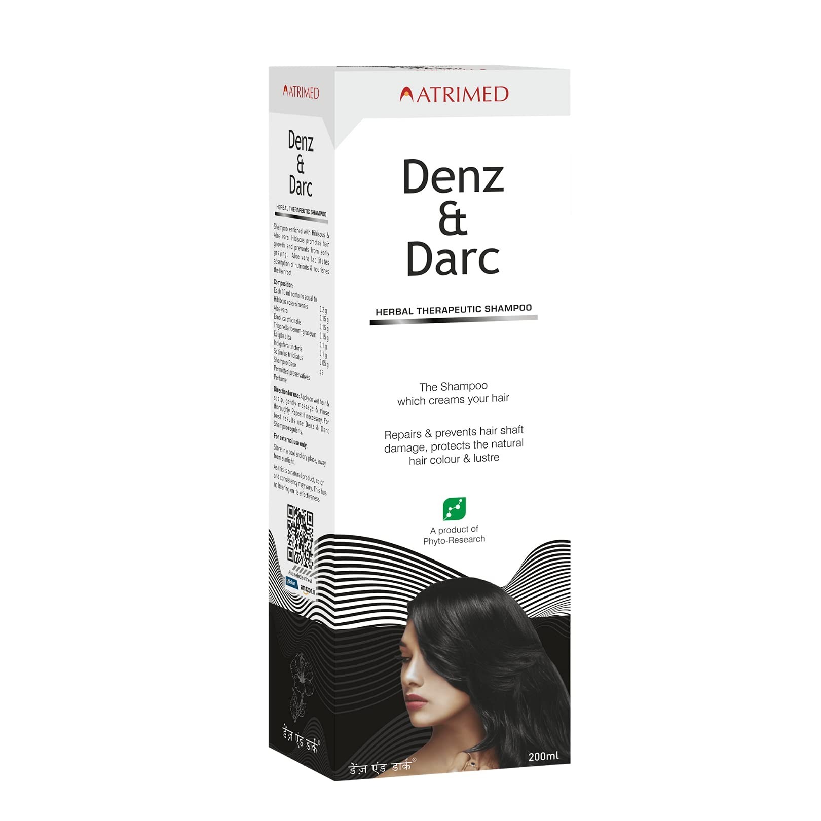Atrimed Denz & Darc 200ml Shampoo