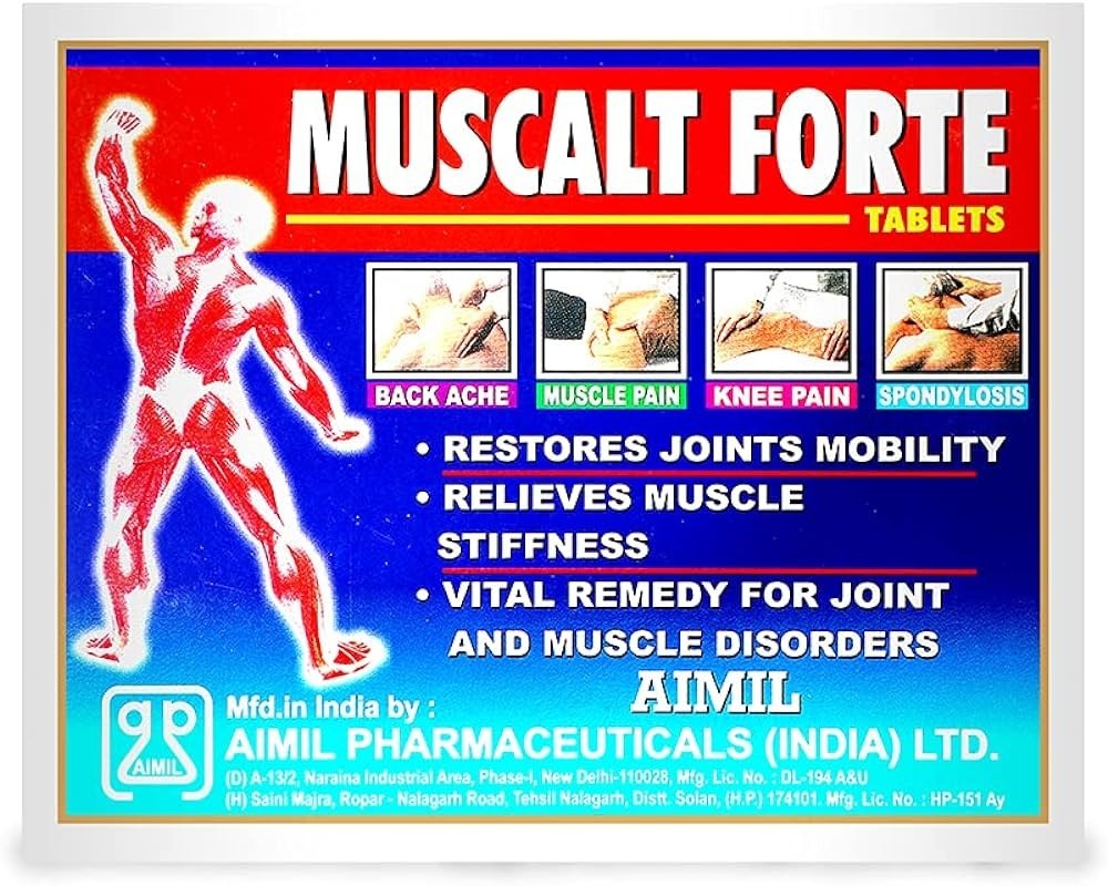 Aimil Pharma Muscalt Forte 30 Tablet 
