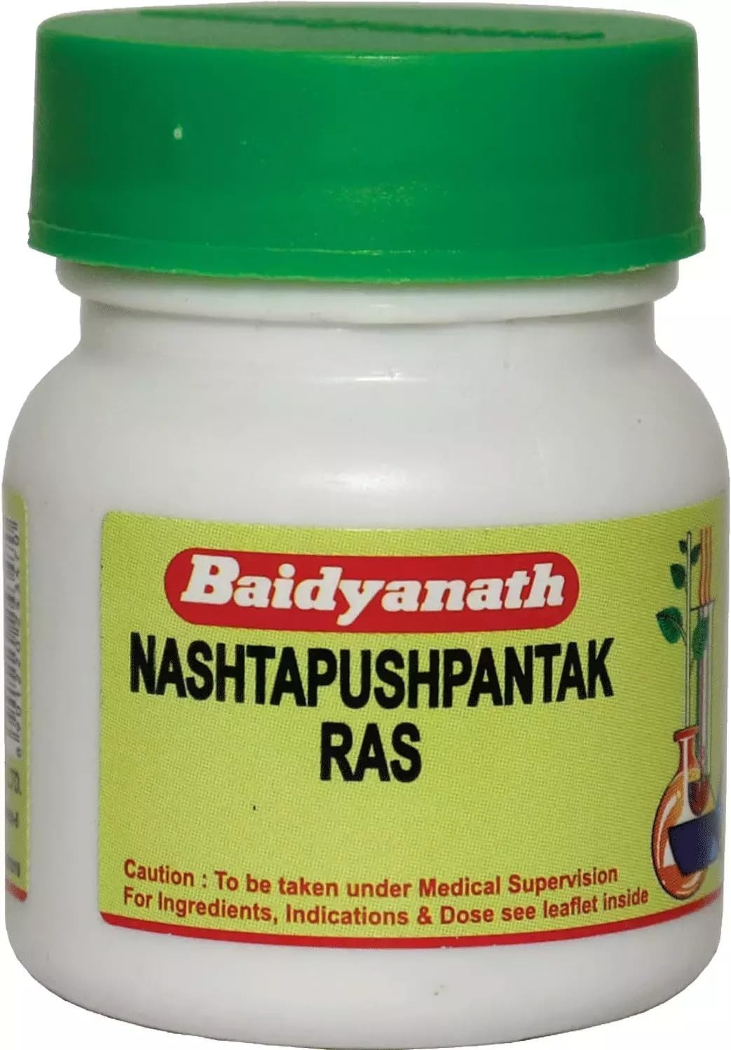 Baidyanath Nashtapuspantak Ras 40 Tablets 