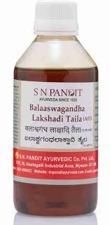 S N Pandit Bala Ashwagndha Lakshadi Taila 100ml