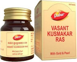 Vasant Kusumakar Ras 30 Tablets 