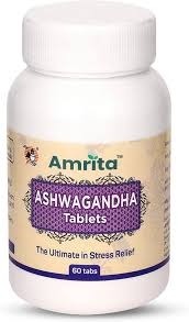 Amrita Drugs Ashwagandha 60 Tablets 