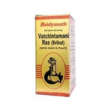 Baidyanath Vatachintamani Ras Brihat (Gold and Pearl) 30 Tablets 