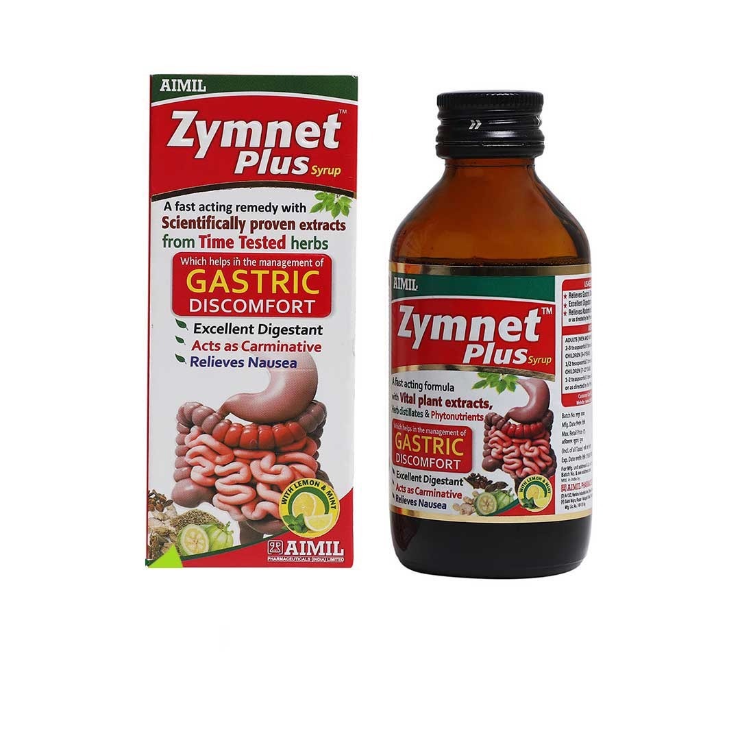Aimil Pharma Zymnet Plus Syrup 100ml 