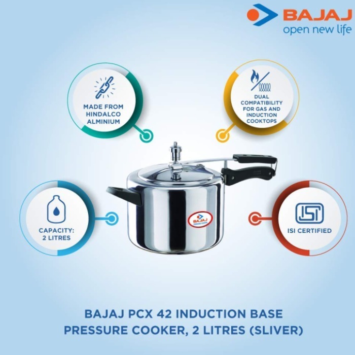 Bajaj Majesty PCX 42 Pressure Cooker litres