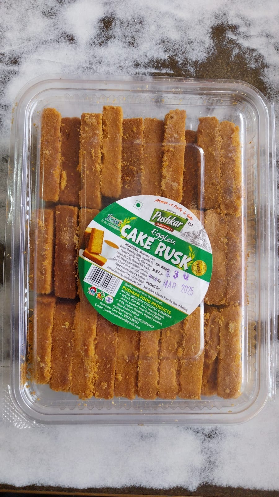 Pushkar Cake Rusk 400gm