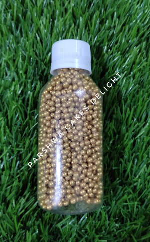 GOLD MEDIUM SPRINKLE - APPROX 95-100G