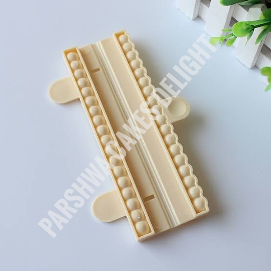 PLASTIC FONDANT PEARL BEAD SHAPE MOULD