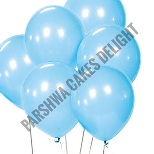 Metallic Baloons - Light Blue, 1 Pack Of 25 Pcs