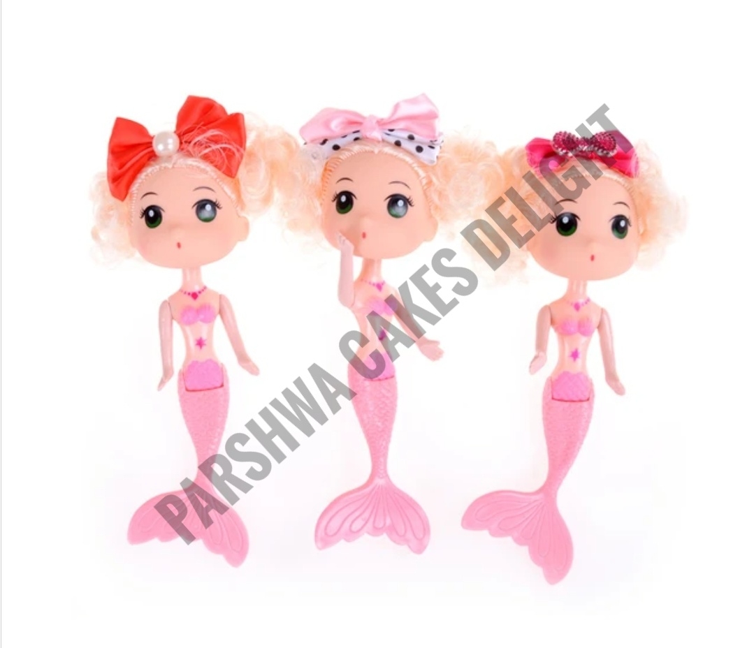 Mermaid Doll - Pink, 1 Pc