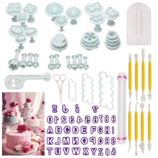 FONDANT TOOLS & CUTTERS - Parshwa Cakes Delight