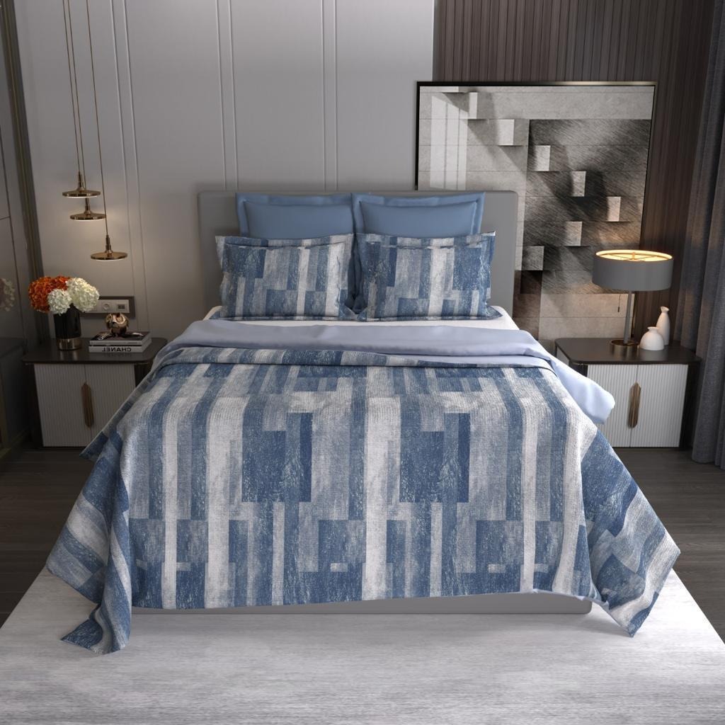 Comforters - Dew Drop - Ocean Blue - Double Bed