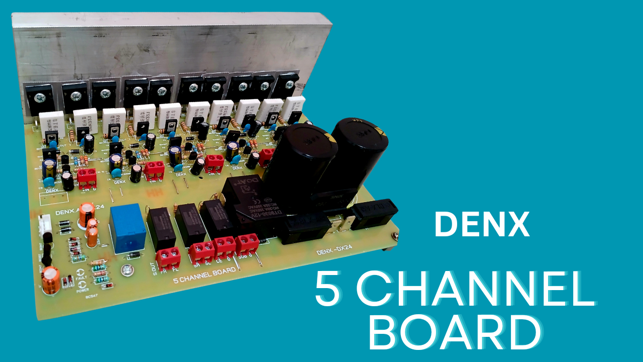 DENX  Denx 5 Channel S/p Board And Power Supply 