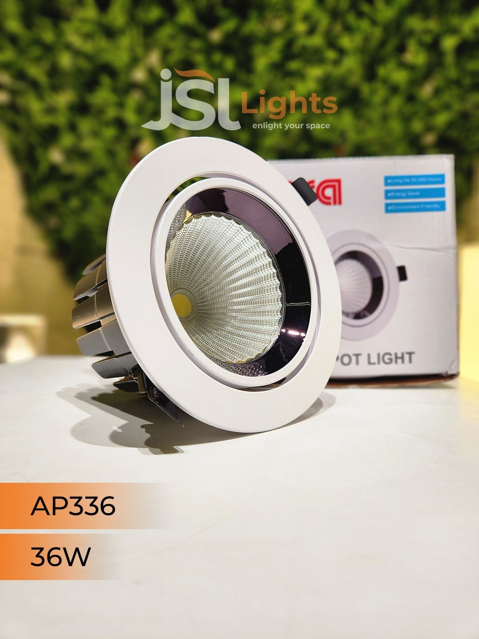 AP 336 Round Deep Recessed COB Downlight