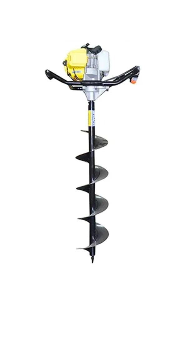 Kisankraft KK-PPDE-71, 71-cc One Man Operated Earth Auger with 8 inch Auger Bit