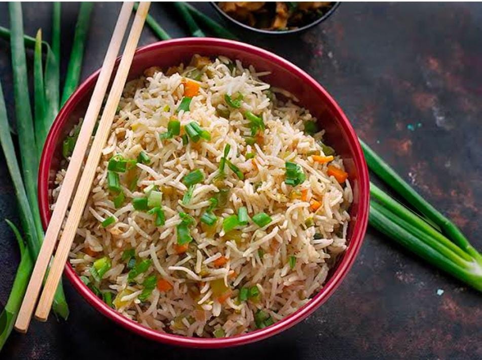 Veg Fry Rice (Full Plate)