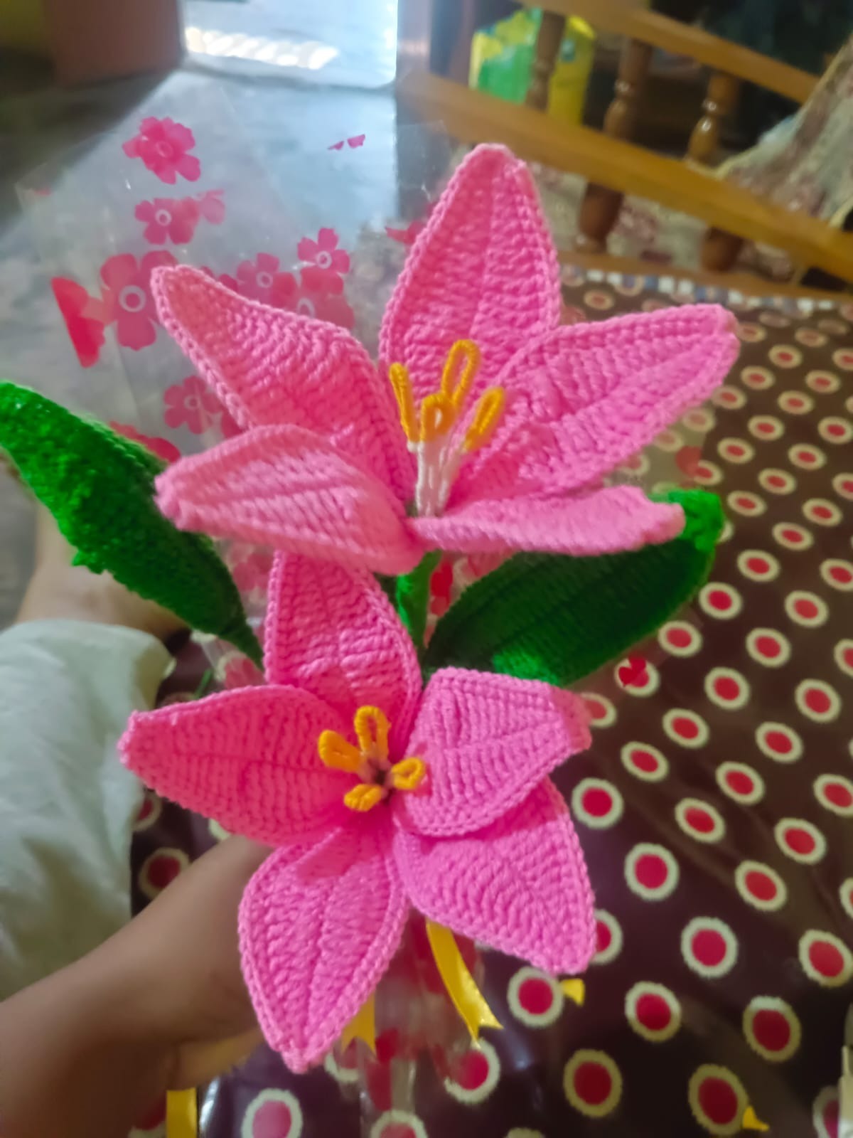 Crochet Lily Bouquet