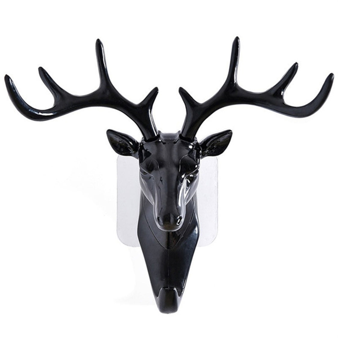 DEER HEAD SELF ADHESIVE WALL DOOR HOOK HANGER