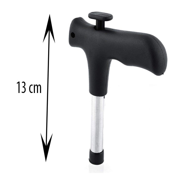 PREMIUM QUALITY STAINLESS STEEL COCONUT OPENER TOOL/DRILLER WITH COMFORTABLE GRIP