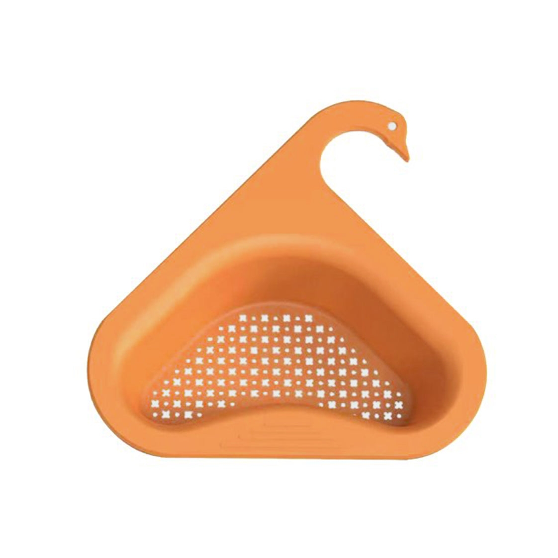 SWAN DRAIN STRAINER FOR DRAINING KITCHEN WASTE IN SINKS AND WASH BASINS.