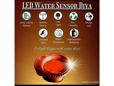 Water sensor diya (6 in 1 box)