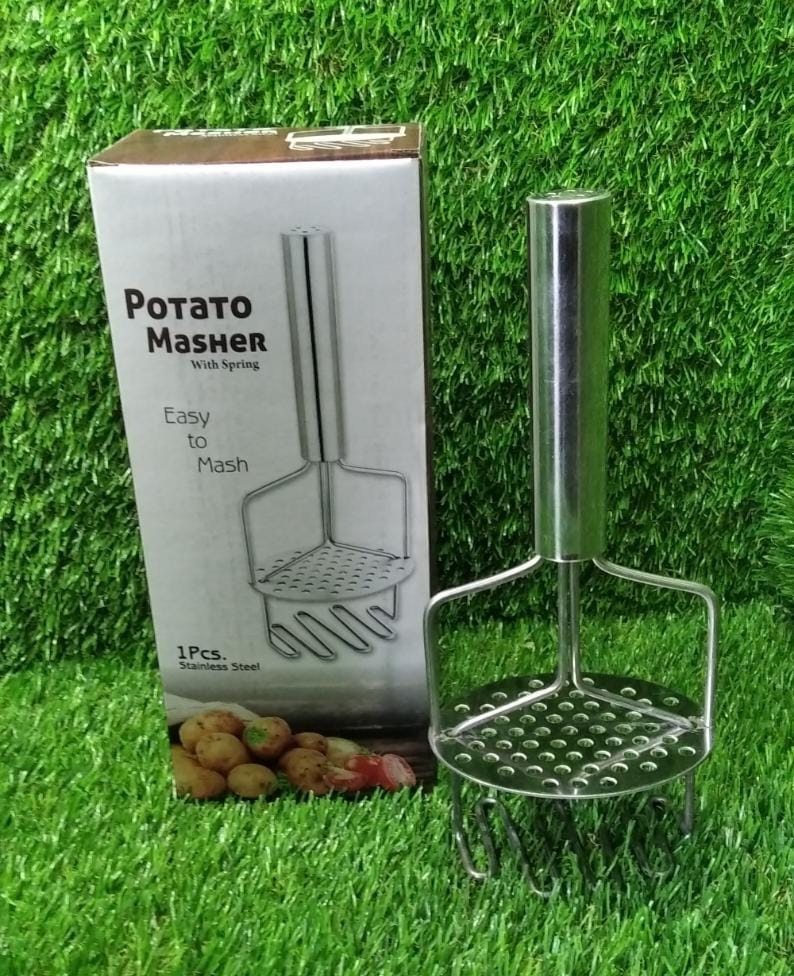 0750_STAINLESS STEEL HAND MASHER (MASH FOR DAL/VEGETABLE/POTATO/BABY FOOD/PAV BHAJI