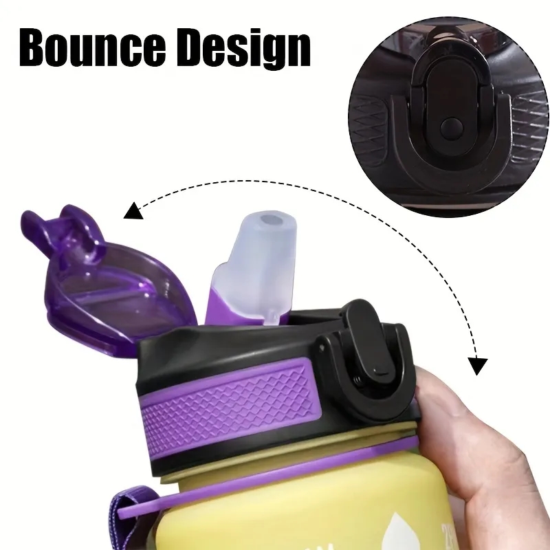 Timer water bottle /1000 Ml