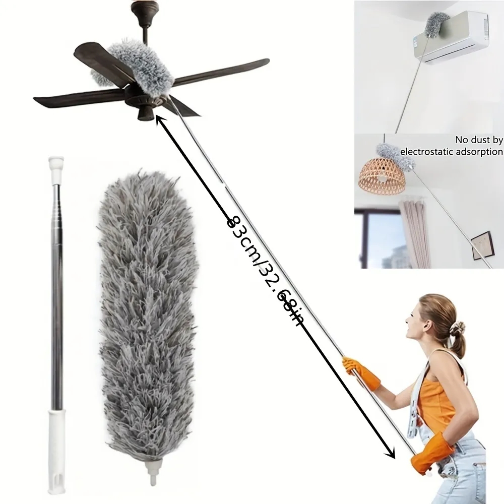 Fan Duster Long Handle  (Premium)