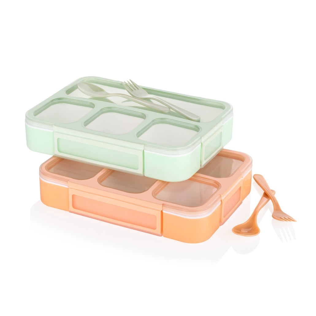5212 LUNCH BOX 4 COMPARTMENT WITH LEAK PROOF LUNCH BOX