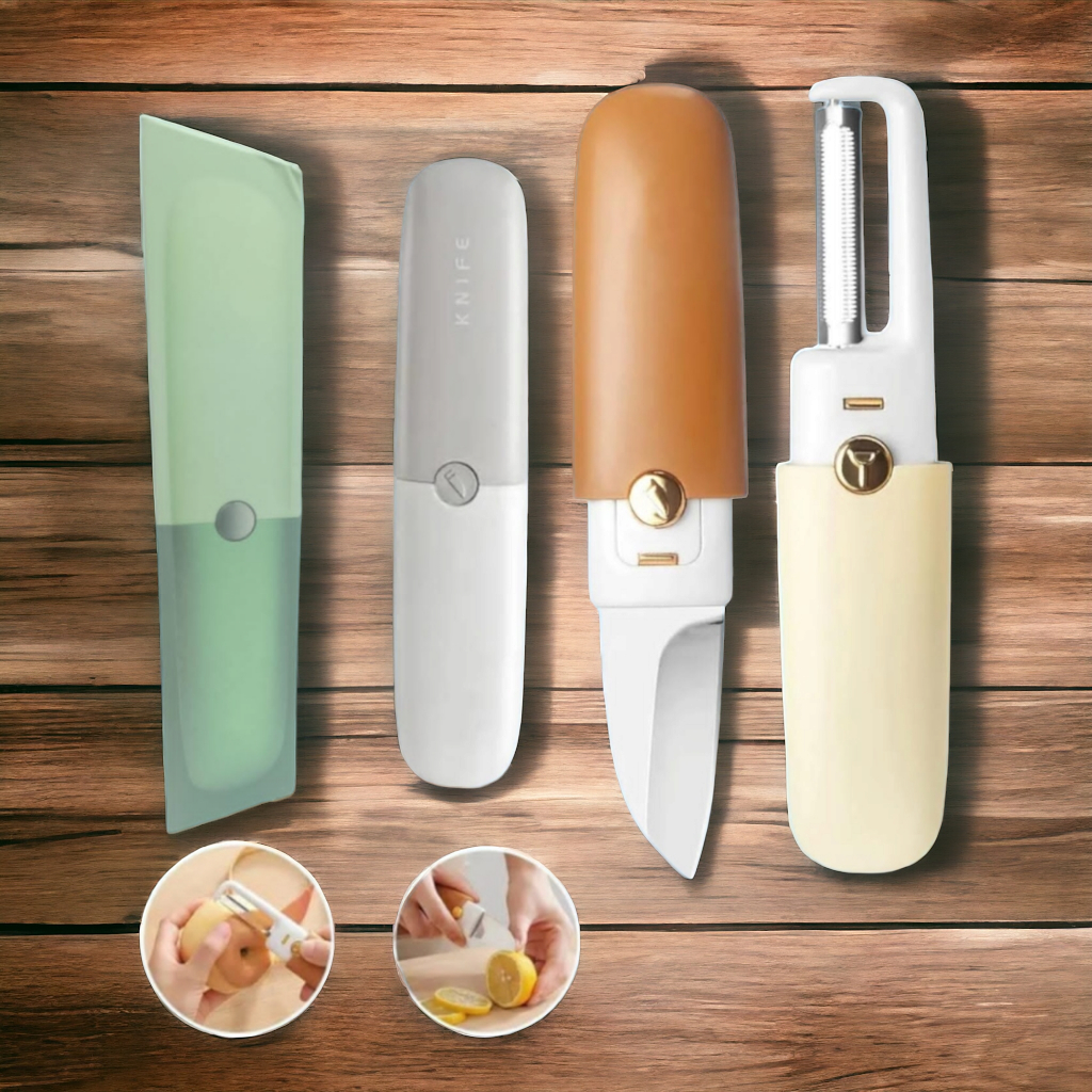 2 in 1 Portable MultiFunction Fruit Knife