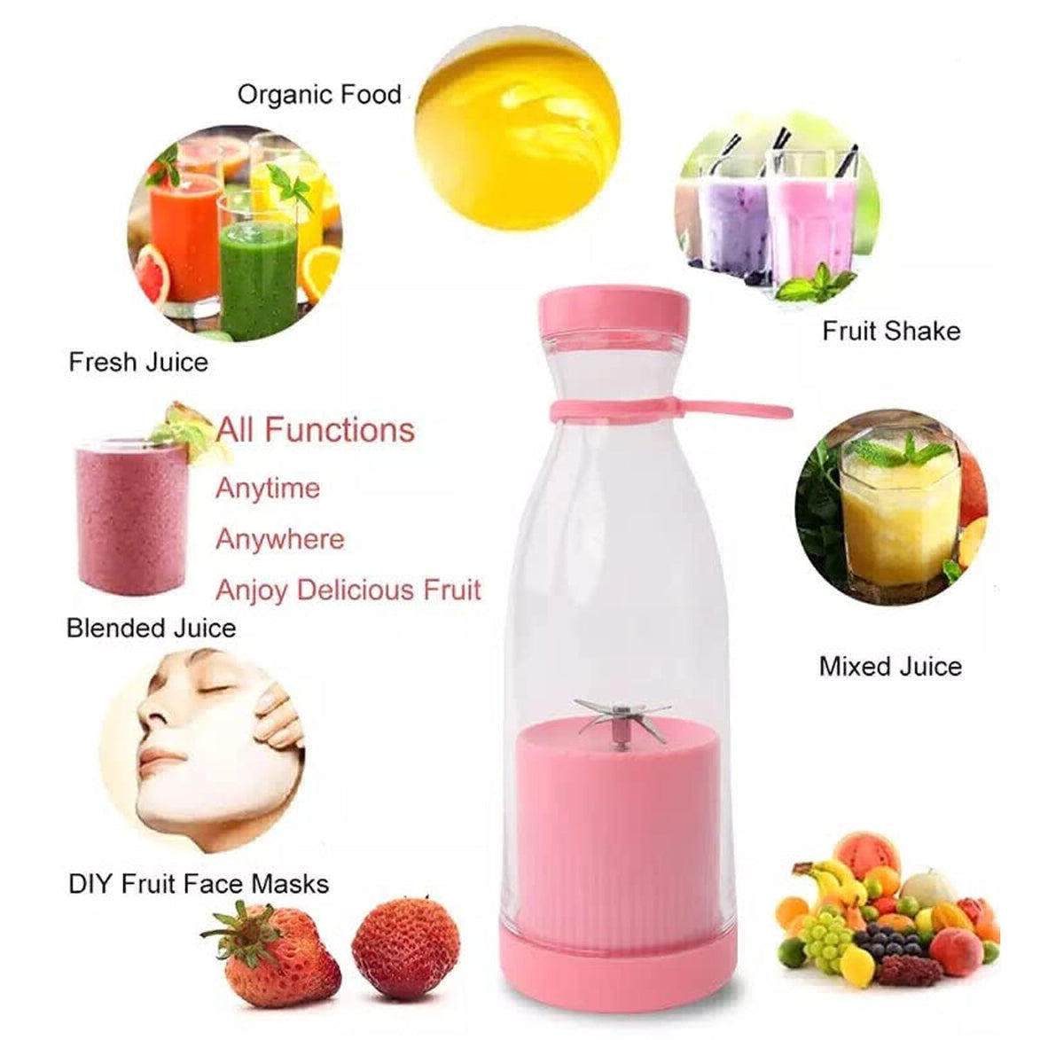 BLENDER PORTABLE JUICER (Shaker)