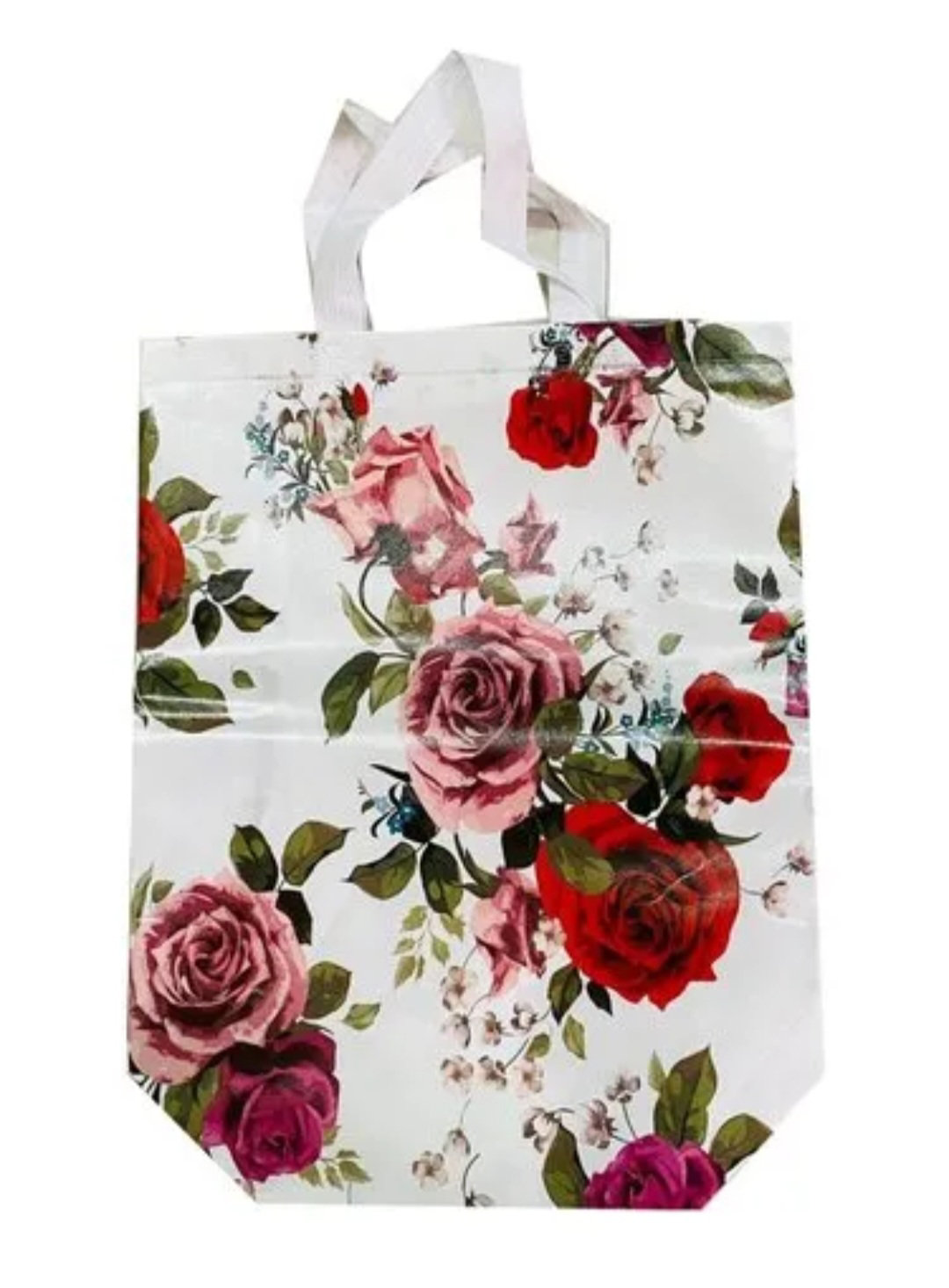 Flower Printed Carry Bag