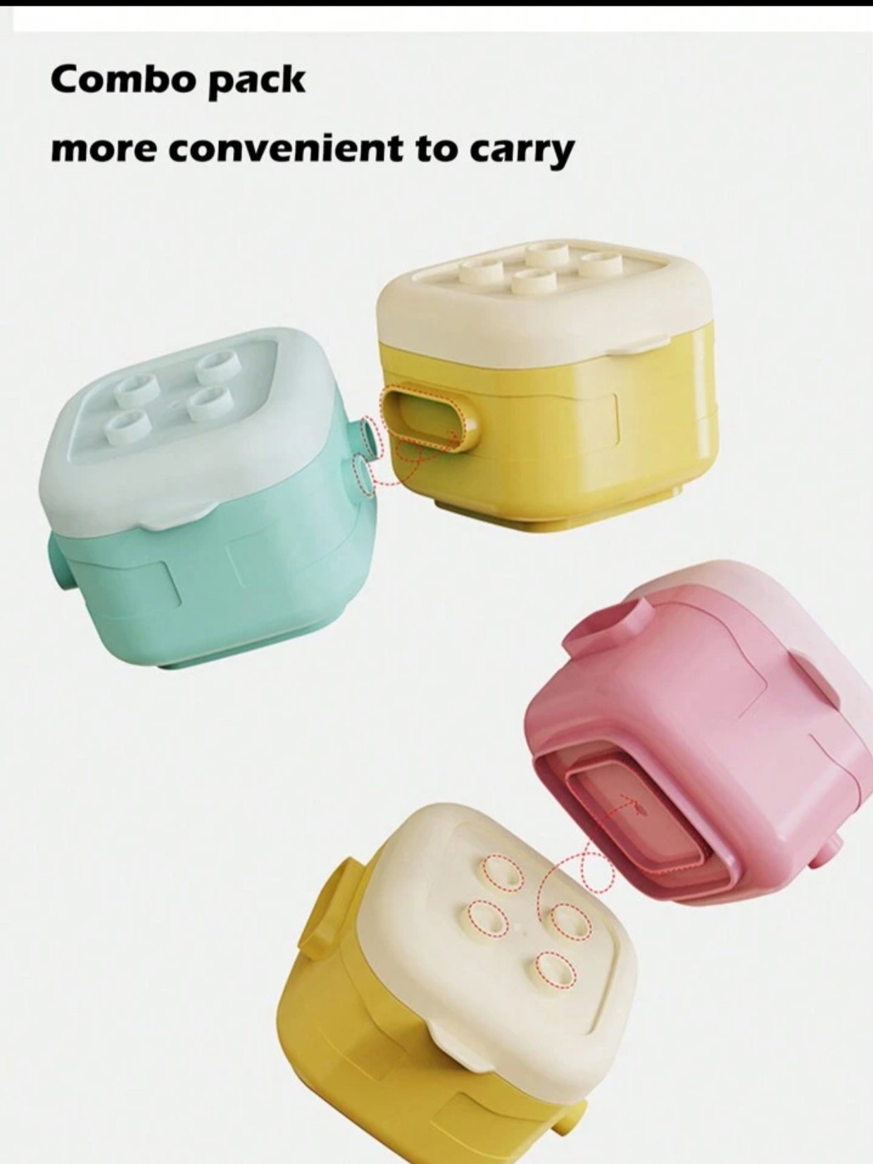 Baby Food Container -4pc