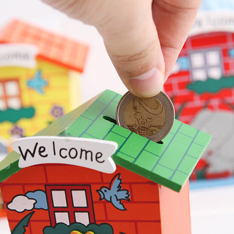 Wooden House Box