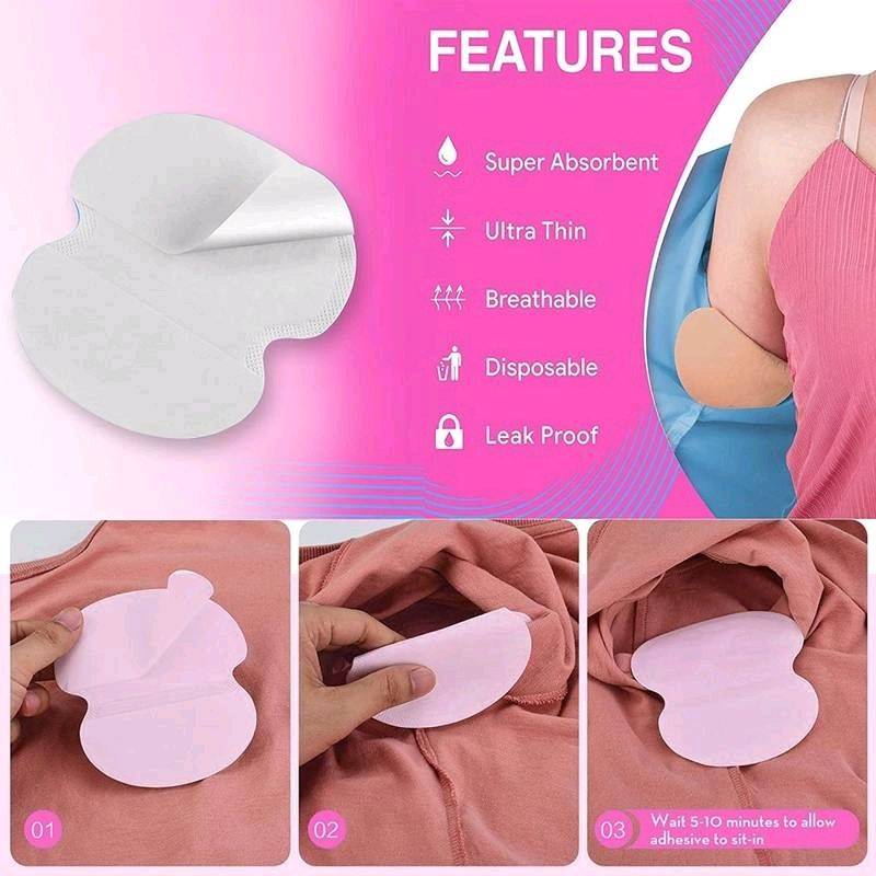 UnderArm Sweat Pad Set Of 10