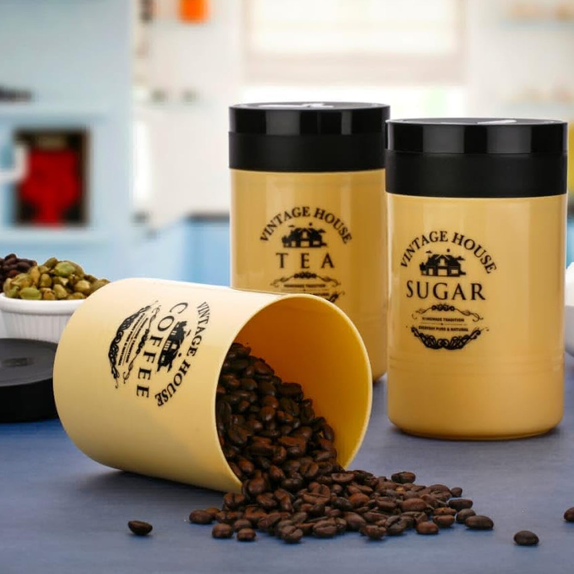 ACCURATE SEAL TEA SUGAR COFFEE CONTAINER