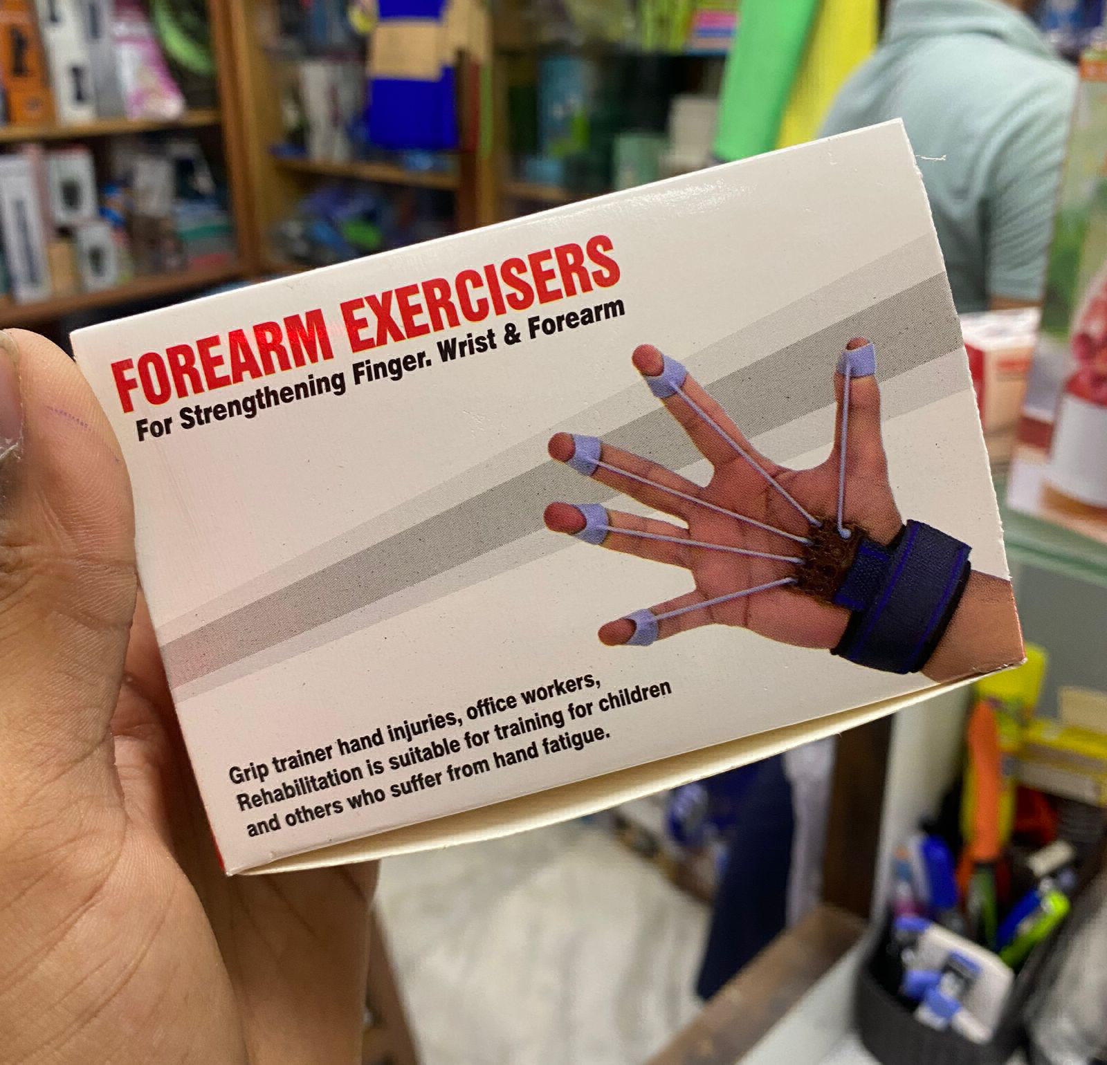 Finger Extensor Strengthener for Wrist Hand