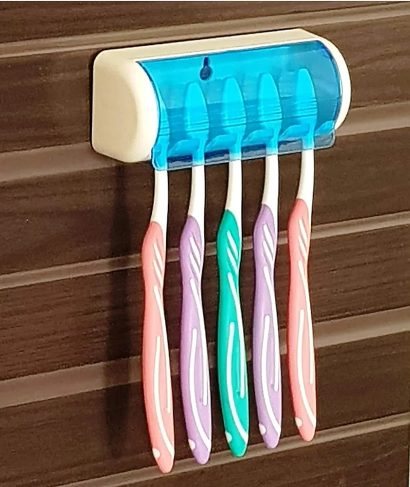 Tooth Brush Holder With Magic Sticker