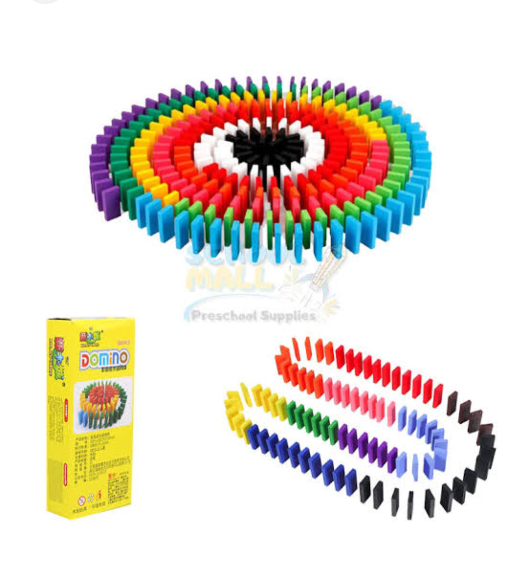 Colour Domino (Pack Of 100)