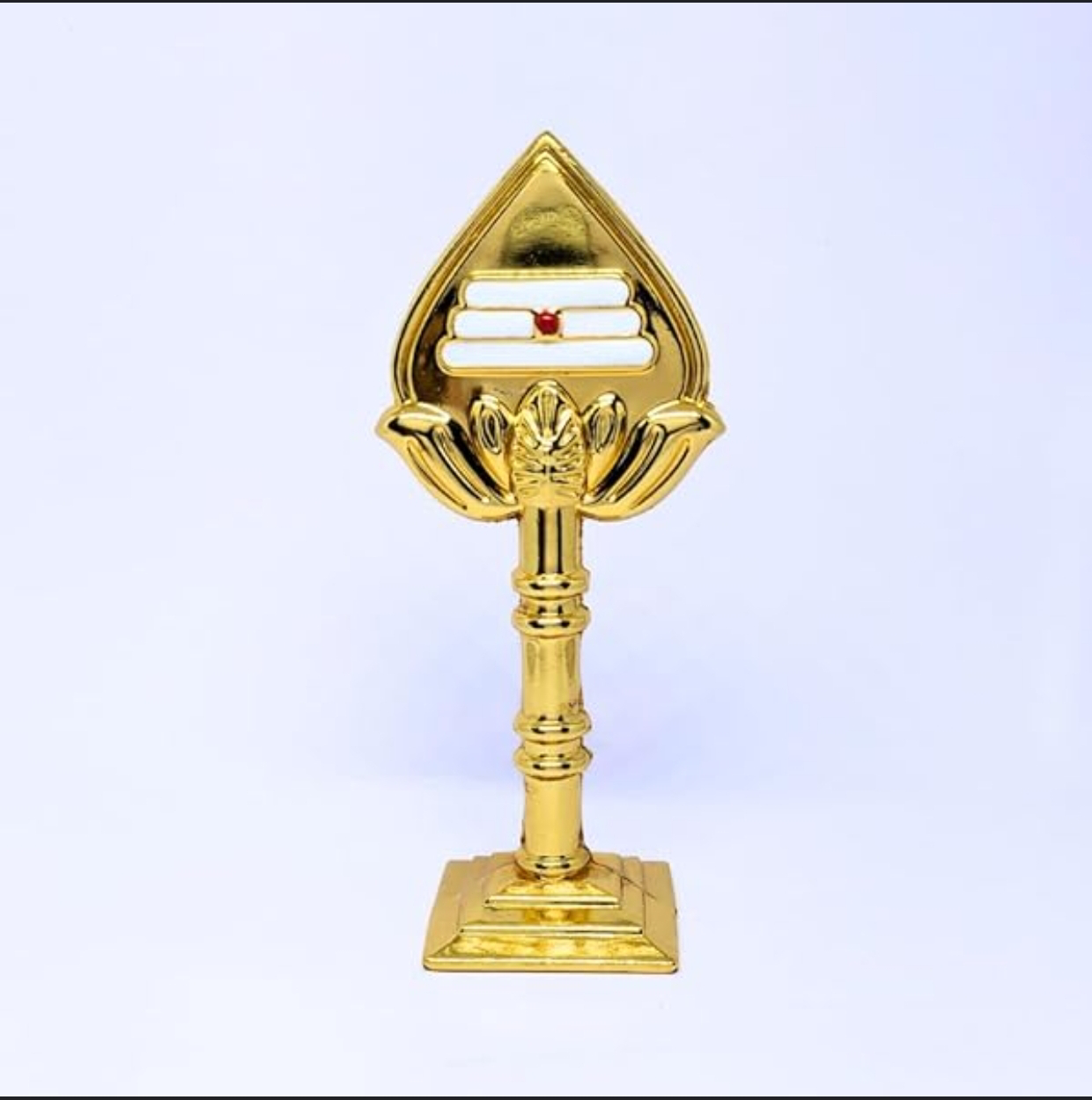 Golden Metal Vel Idol | Murugan Vel Metal/Gold | Om Vel Idol for Pooja