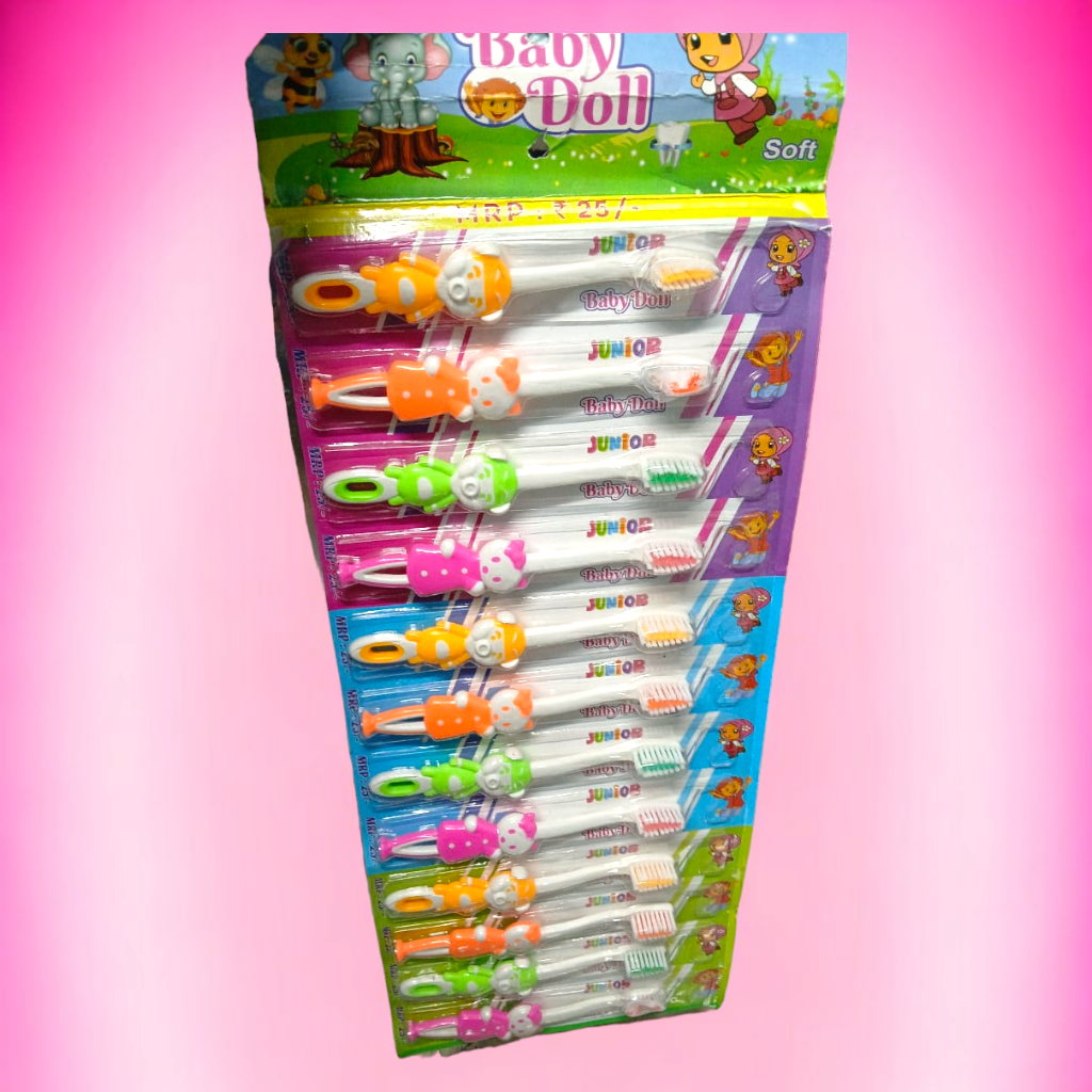 Kids Cartoon Tooth Brush