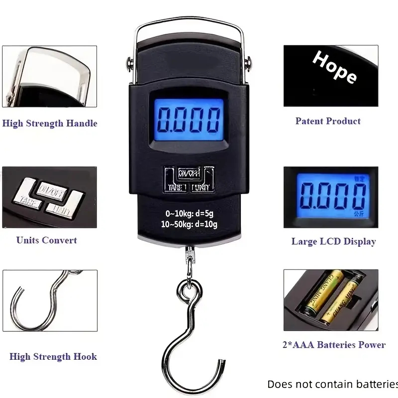 Digital Portable Hook Type Weighing Scale